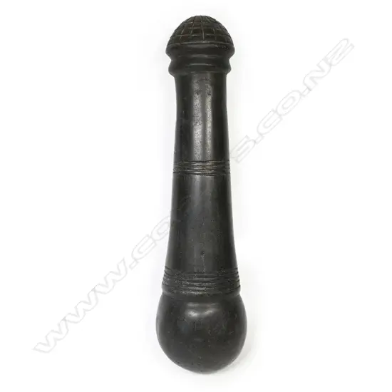 A Solomon Island stone pestle